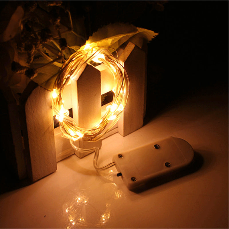 The Button Battery LED String Lights-Sparklie Lights
