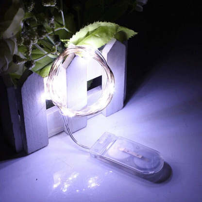 The Button Battery LED String Lights-Sparklie Lights