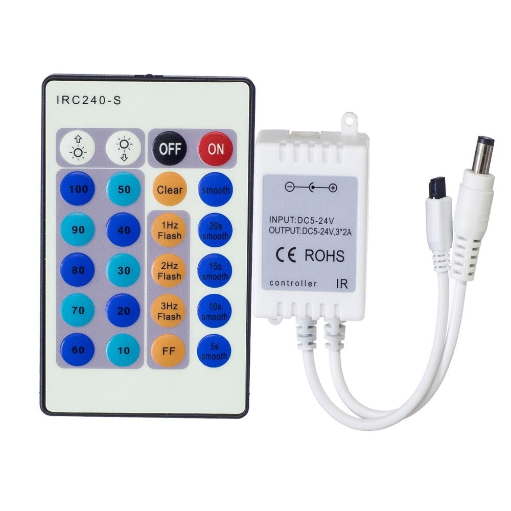 The 24 Keys Remote LED Controller-Sparklie Lights