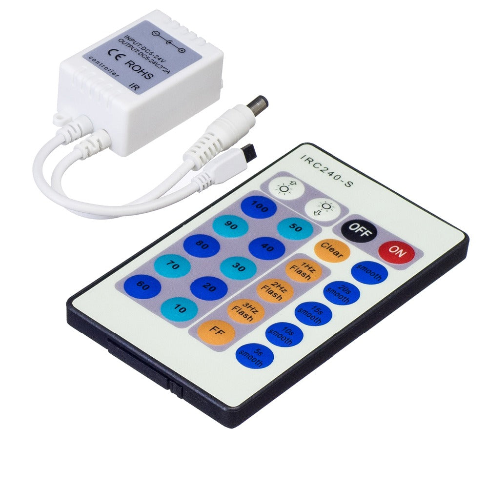 The 24 Keys Remote LED Controller-Sparklie Lights