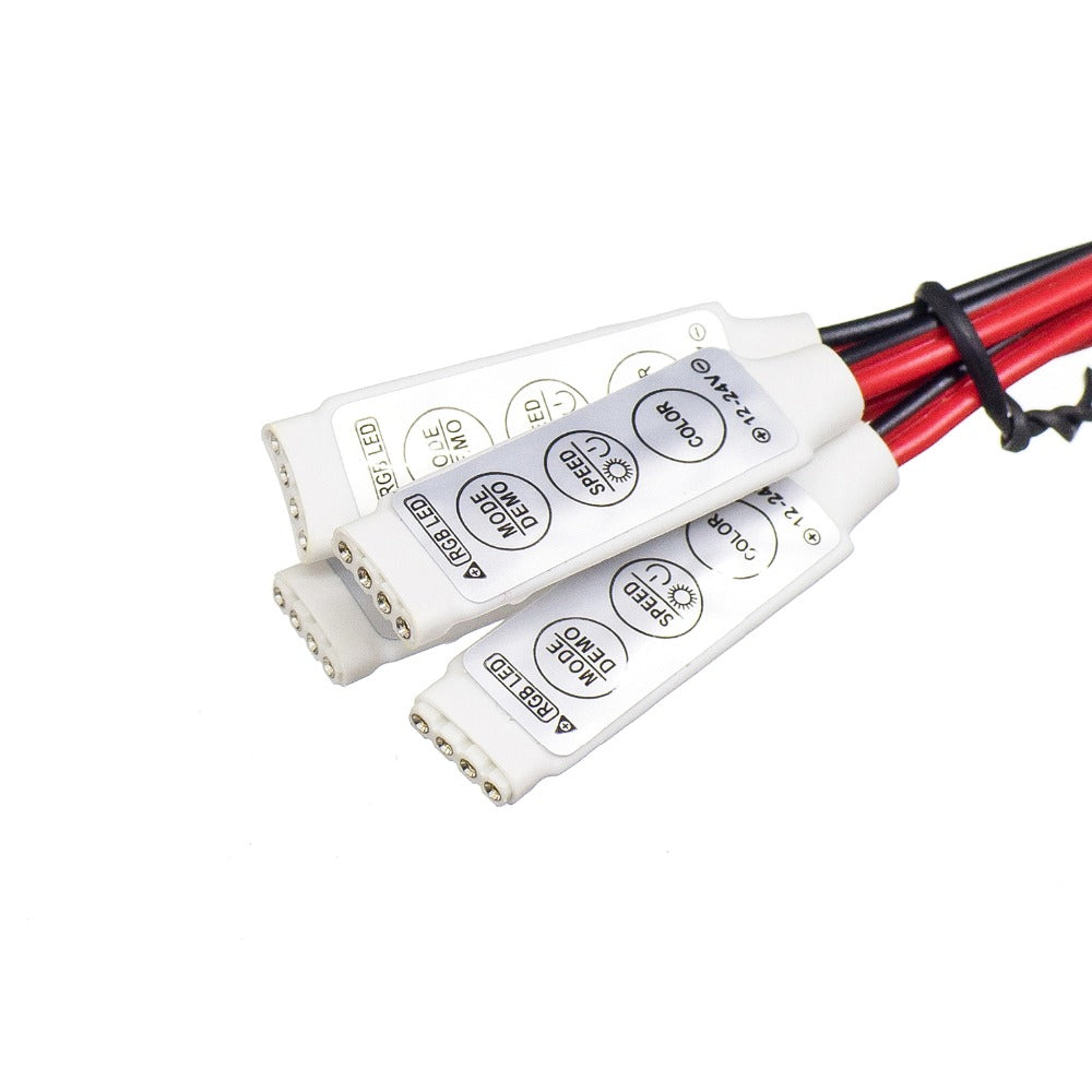 The 3 Key Mini RGB Controller-Sparklie Lights