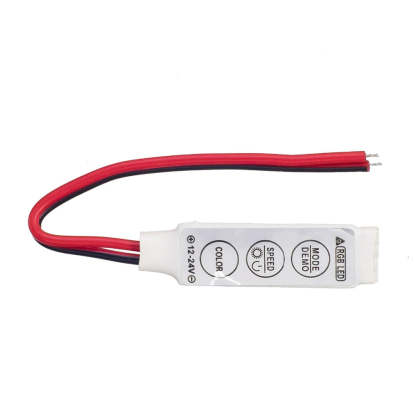 The 3 Key Mini RGB Controller-Sparklie Lights