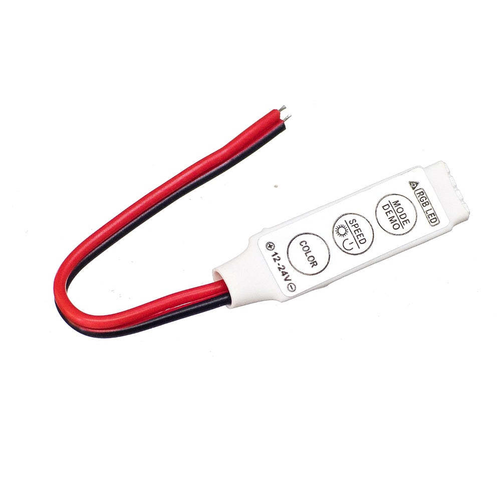 The 3 Key Mini RGB Controller-Sparklie Lights