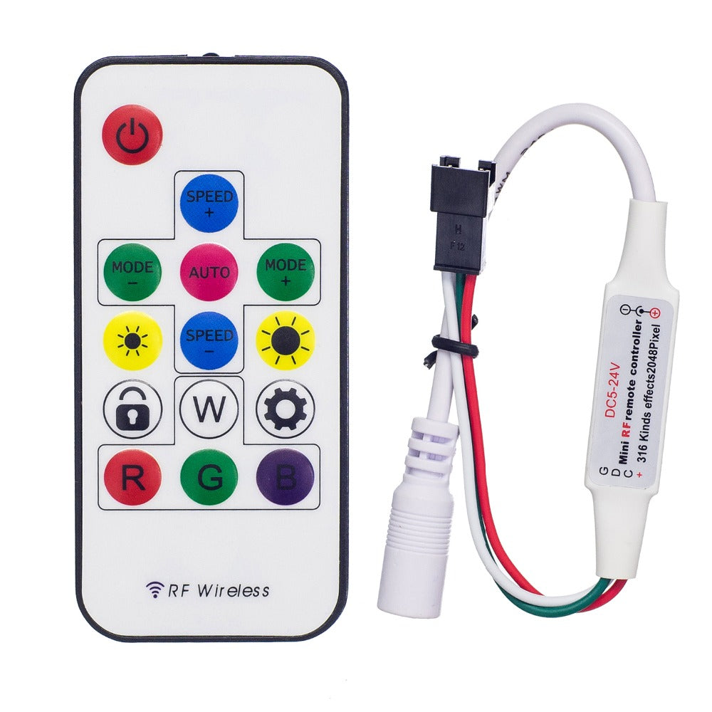 The 14 Keys RF Wireless Remote Controller-Sparklie Lights