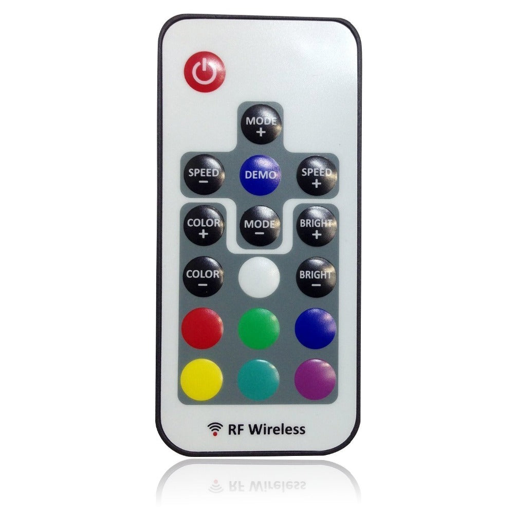 The 17 Keys RF LED RGB Controller-Sparklie Lights