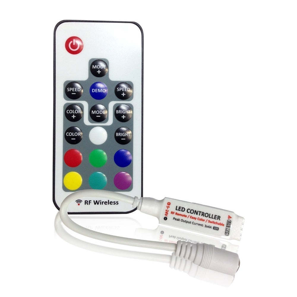 The 17 Keys RF LED RGB Controller-Sparklie Lights