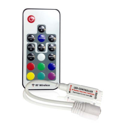 The 17 Keys RF LED RGB Controller-Sparklie Lights