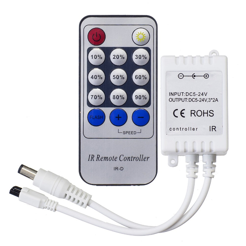 The 14 Key IR LED Remote Controller-Sparklie Lights