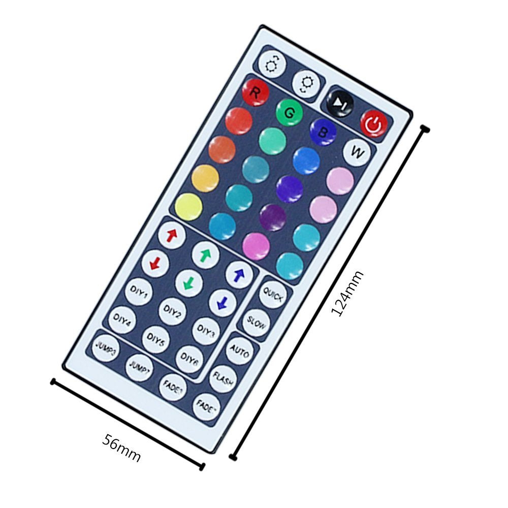 The 44 Key IR LED Remote Controller-Sparklie Lights