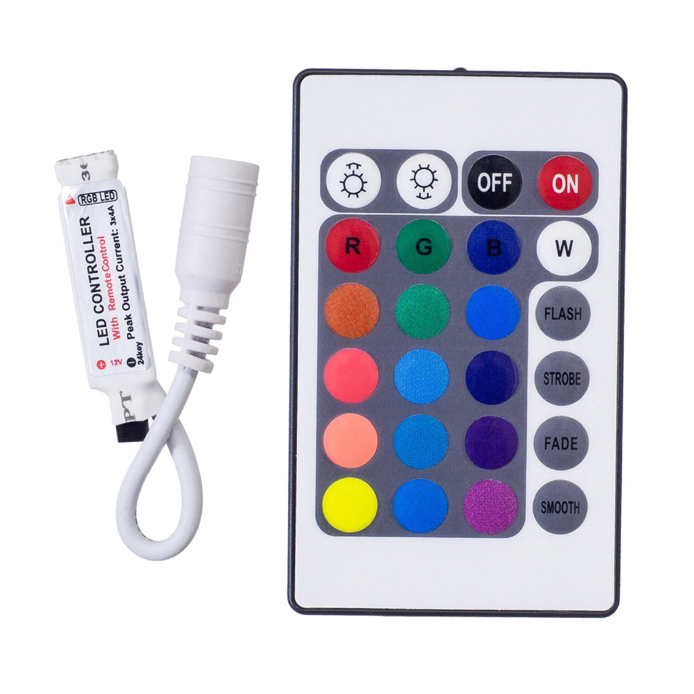 The 24 Keys LED IR Remote Controller-Sparklie Lights