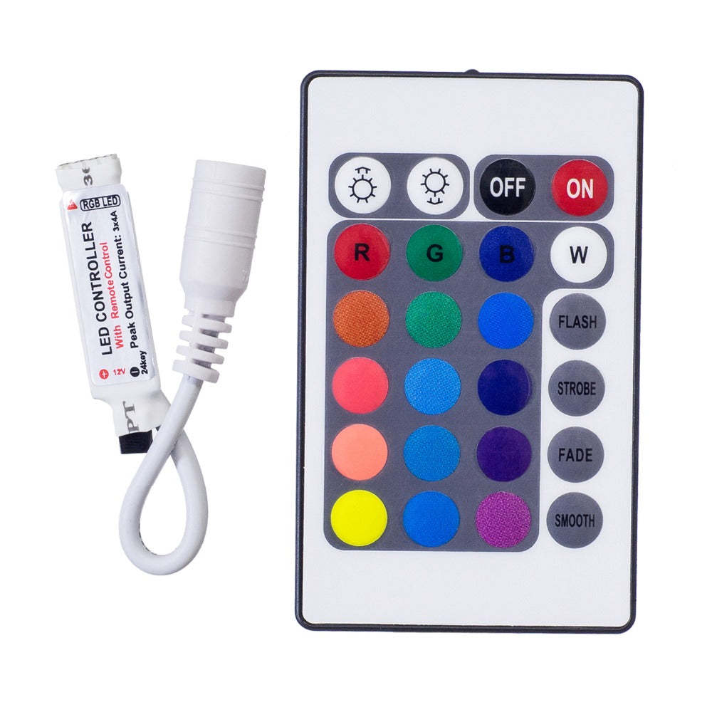 The 24 Keys LED IR Remote Controller-Sparklie Lights