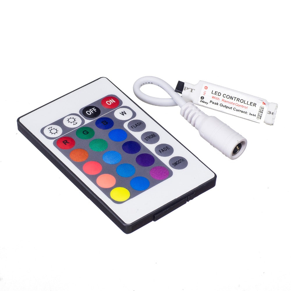 The 24 Keys LED IR Remote Controller-Sparklie Lights