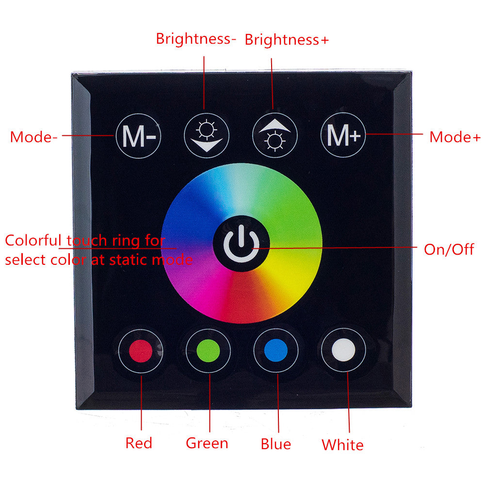 The Black Panel Digital Touch Screen-Sparklie Lights