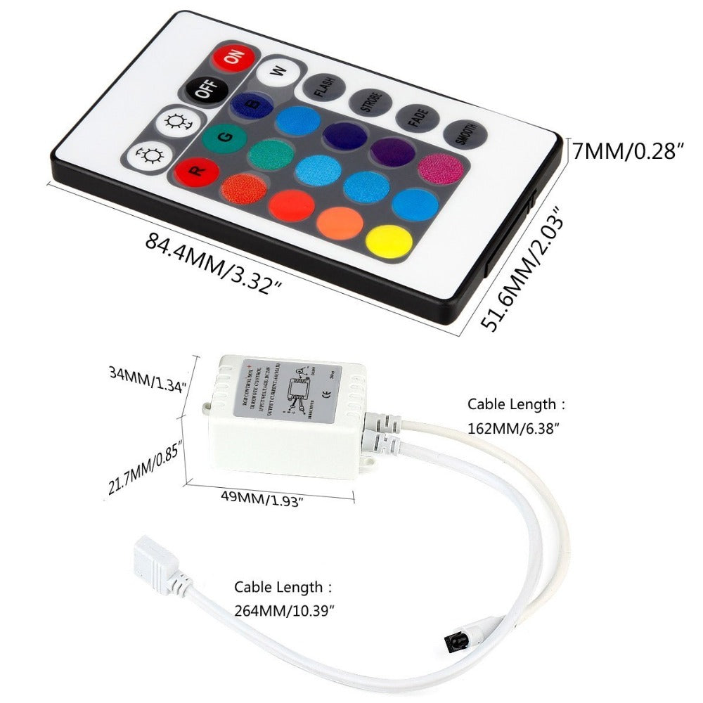 The 24 Keys IR Remote Controller-Sparklie Lights