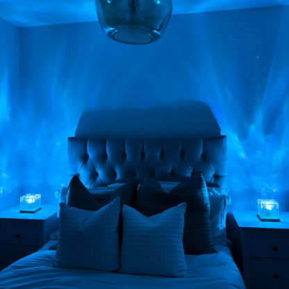 Luminous Cube Lamp with Dynamic LED Light Display-Sparklie Lights
