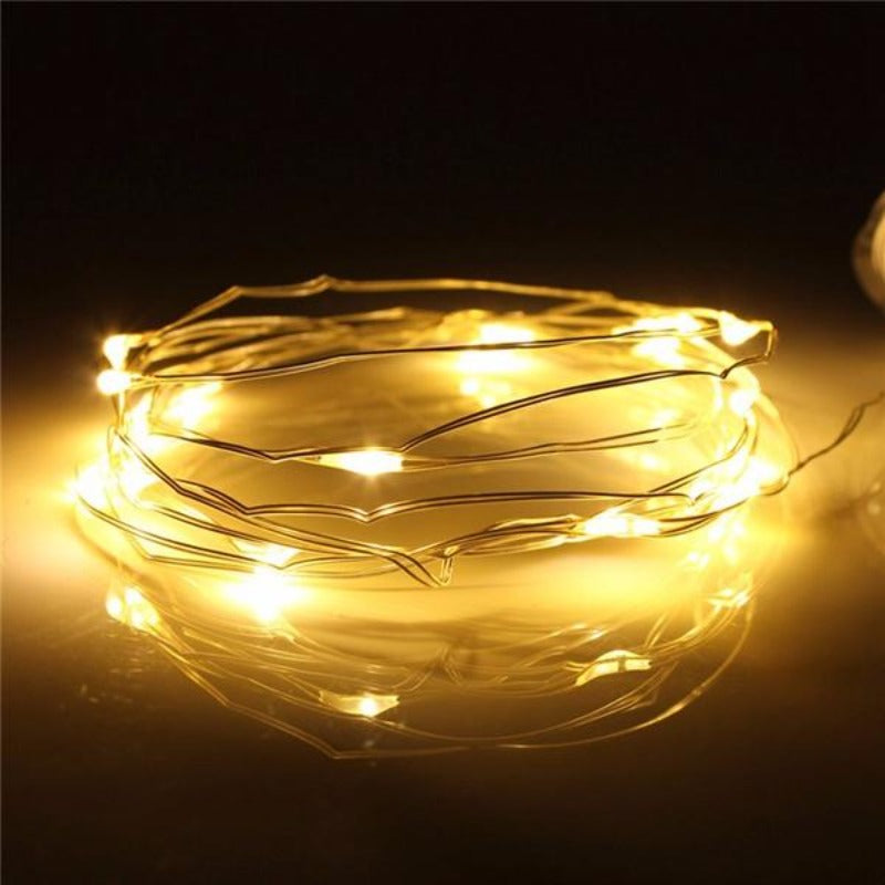 The LED String light Powered by Battery-Sparklie Lights