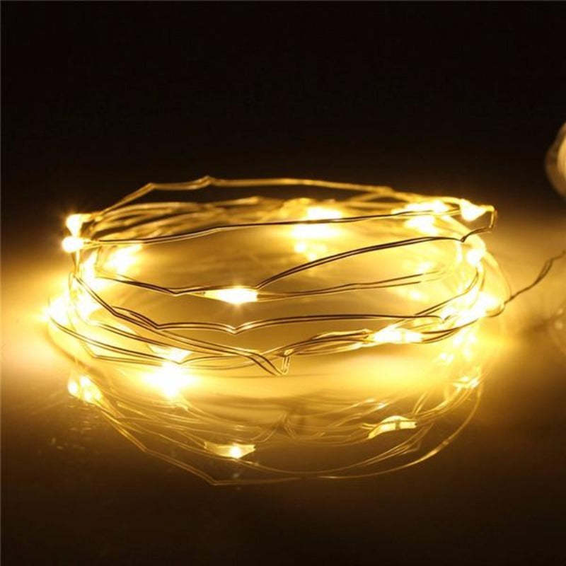 The LED String light Powered by Battery-Sparklie Lights