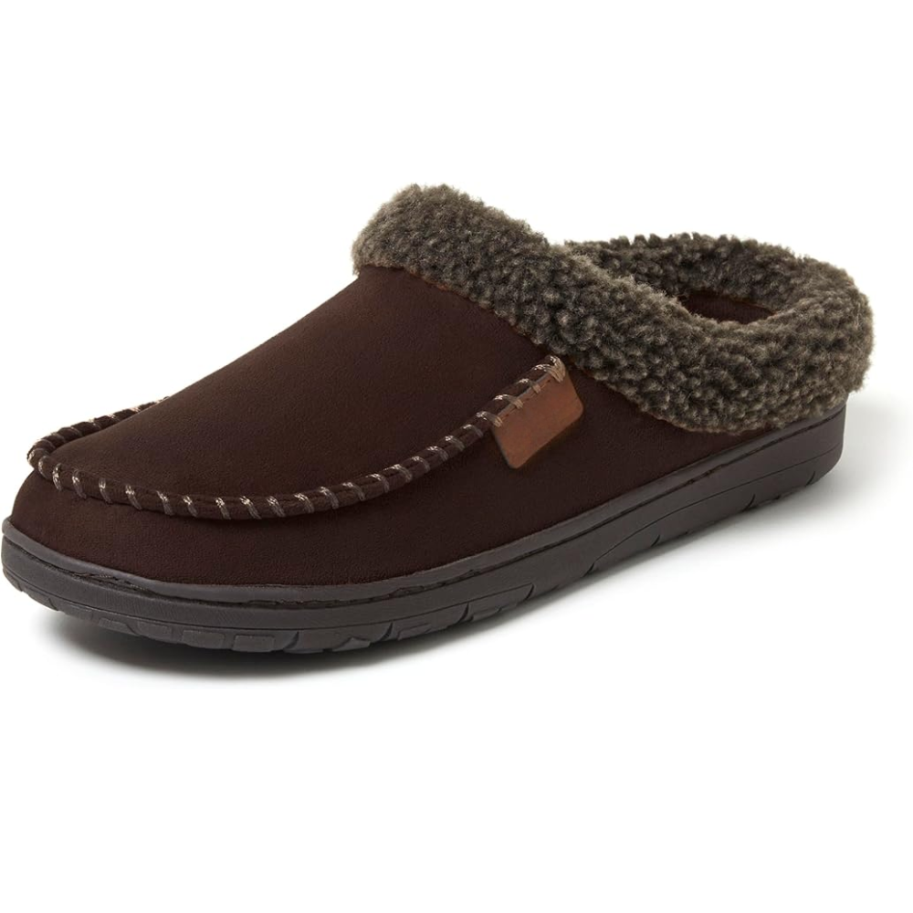 Memory Foam Clog With Fuzzy Lining For Men