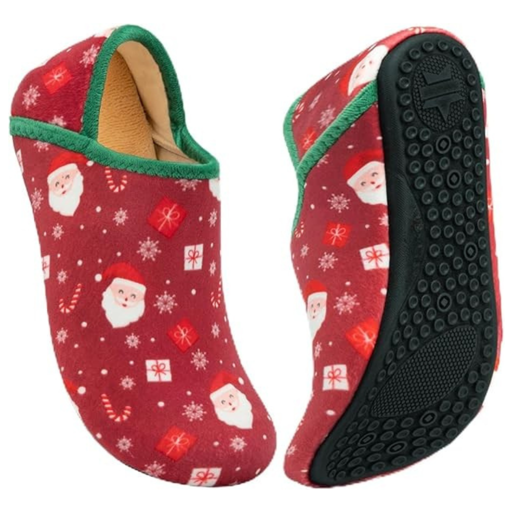 Warm House Slippers Socks With Soft Fleece Lining