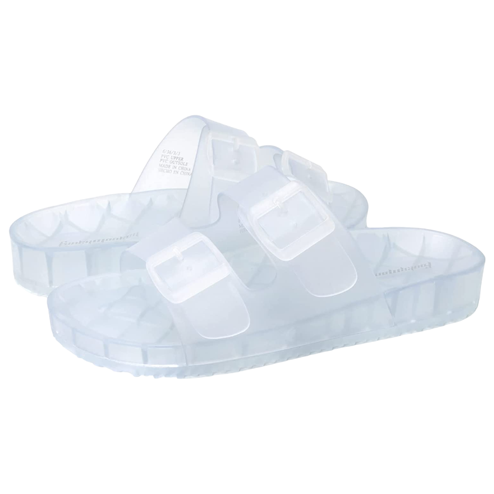 Adjustable Double Buckle Comfort Slides