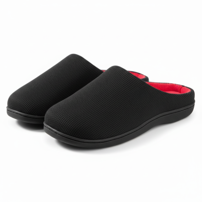 Cozy Indoor Slippers With Memory Foam Cushion