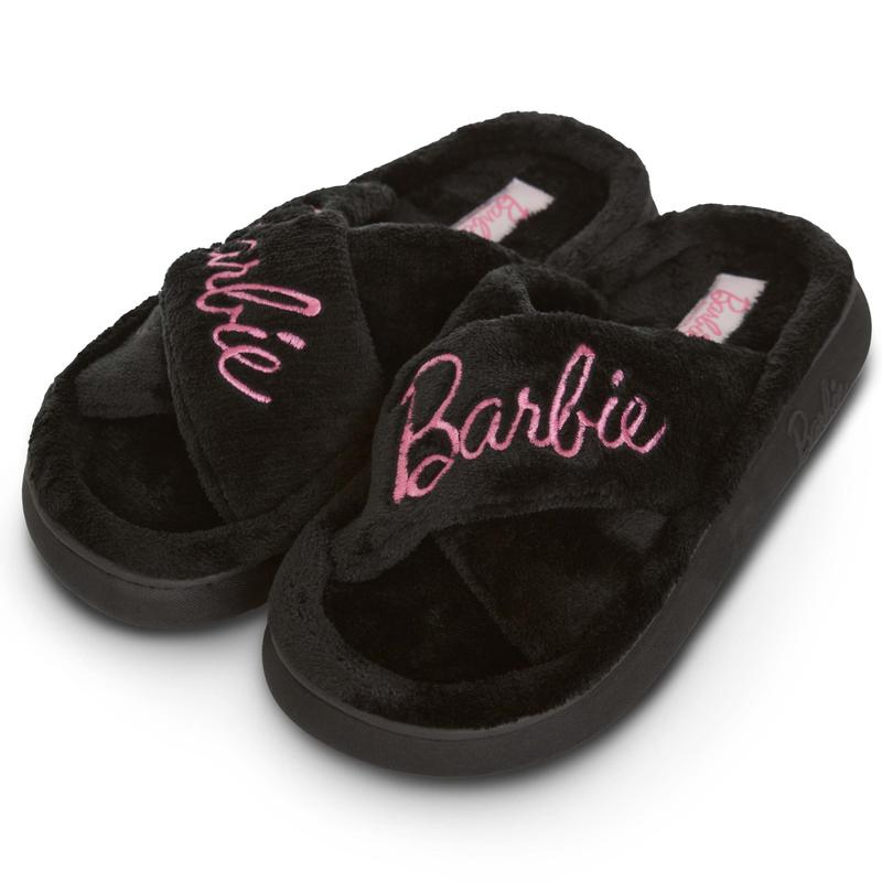 Barbie Extra Cozy Fuzzy House Slippers Slip On Women slipper