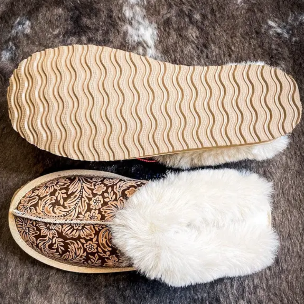 Very G Embossed Lolly Slipper