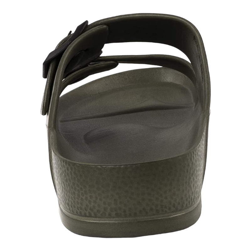 Women's Comfort Slides Double Buckle Adjustable