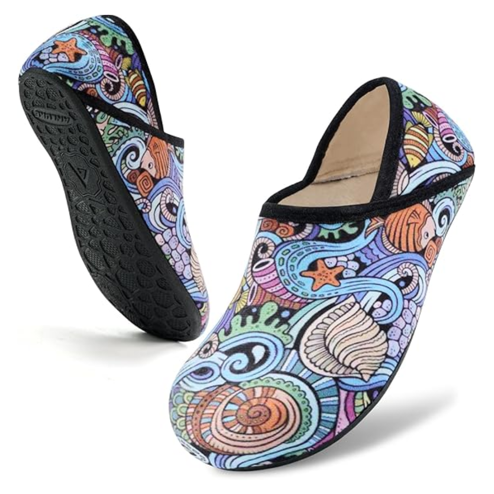 Comfortable Fuzzy House Slippers With Non Slip Bottom