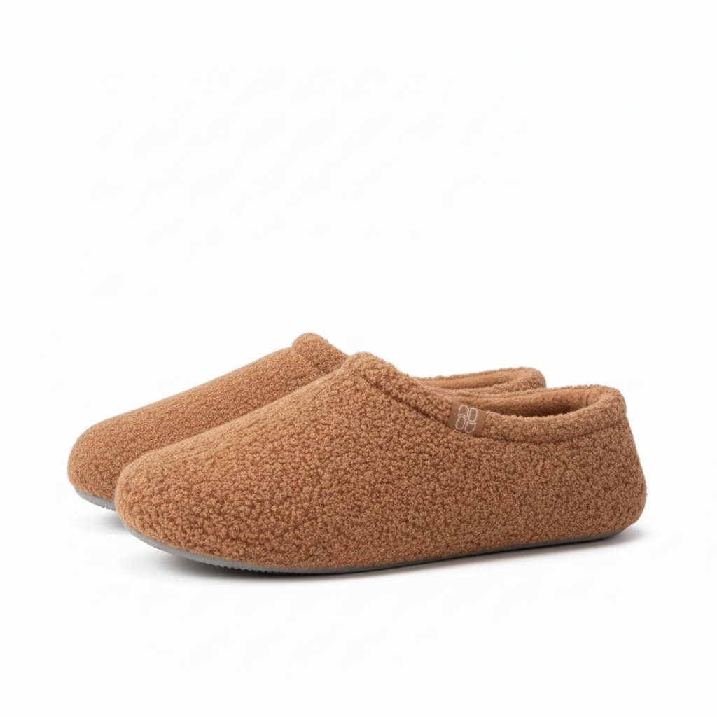 Plush Cushioned Casual Slippers