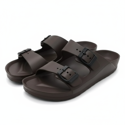 Comfort Slides Double Buckle Adjustable For Women
