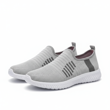 Striped Athletic Running Shoes