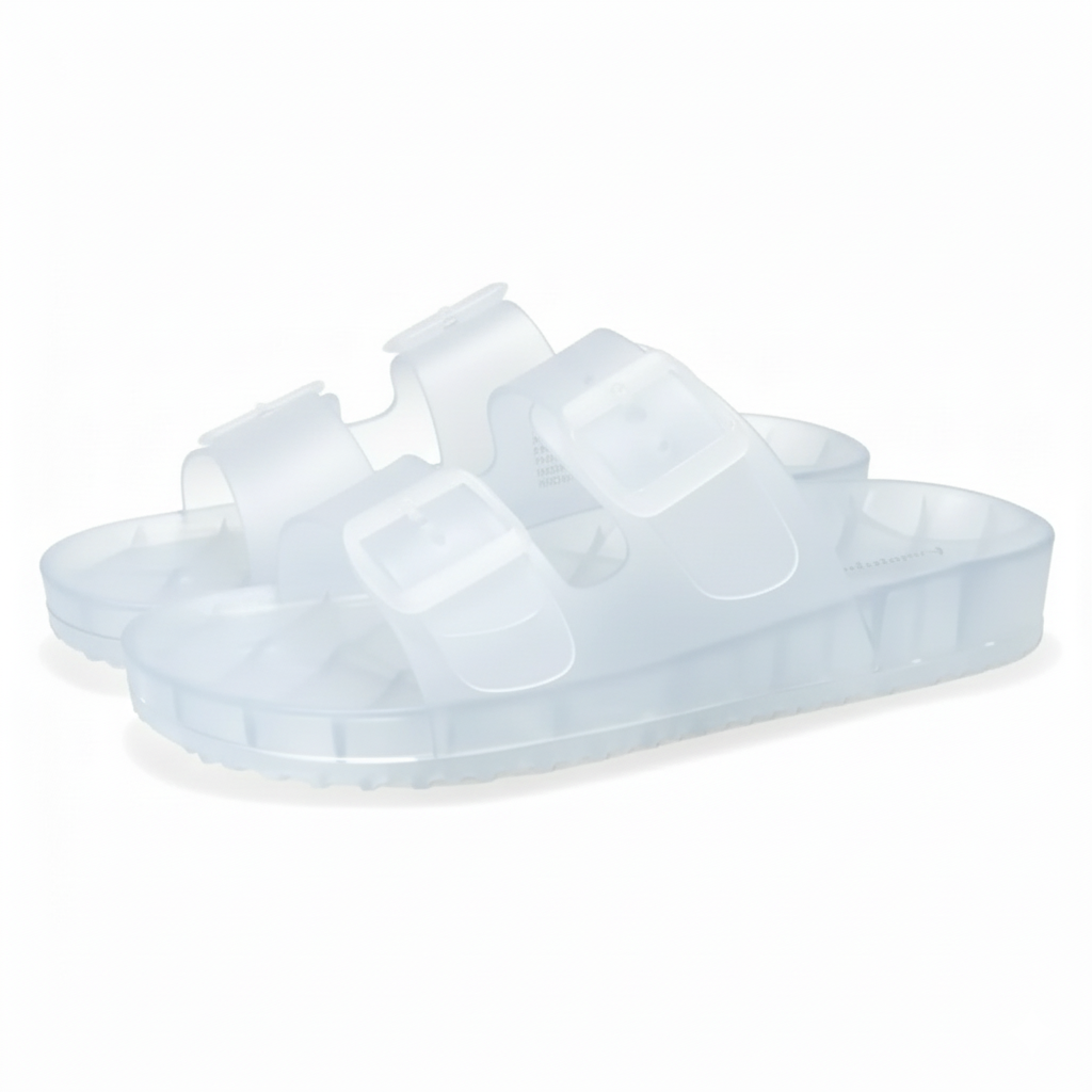 Adjustable Double Buckle Comfort Slides