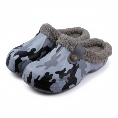 Warm Plush Slippers Clogs