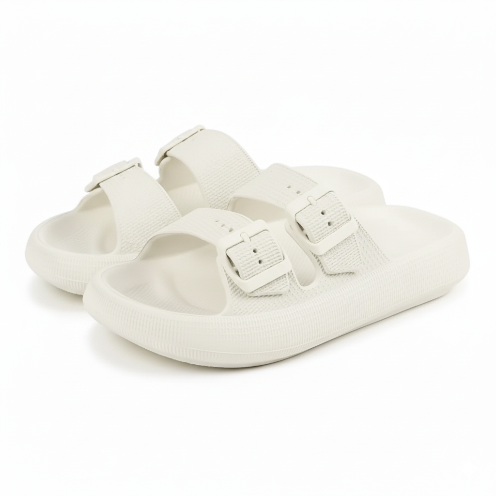 Double Buckle Adjustable Slides