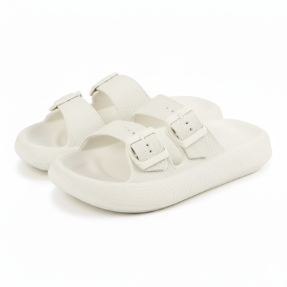 Double Buckle Adjustable Slides