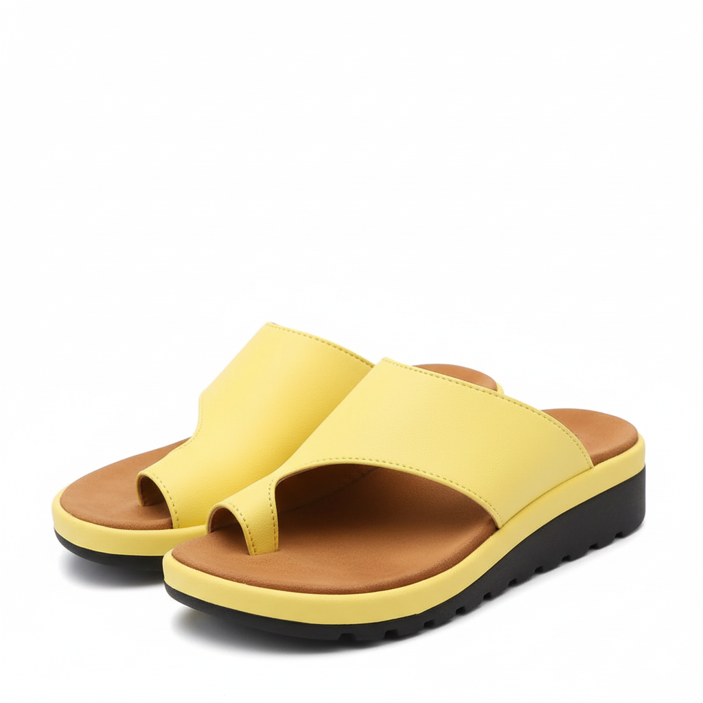 Women Casual Clip Toe Platform Sandals