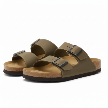 Vintage Mix Leather Sandals