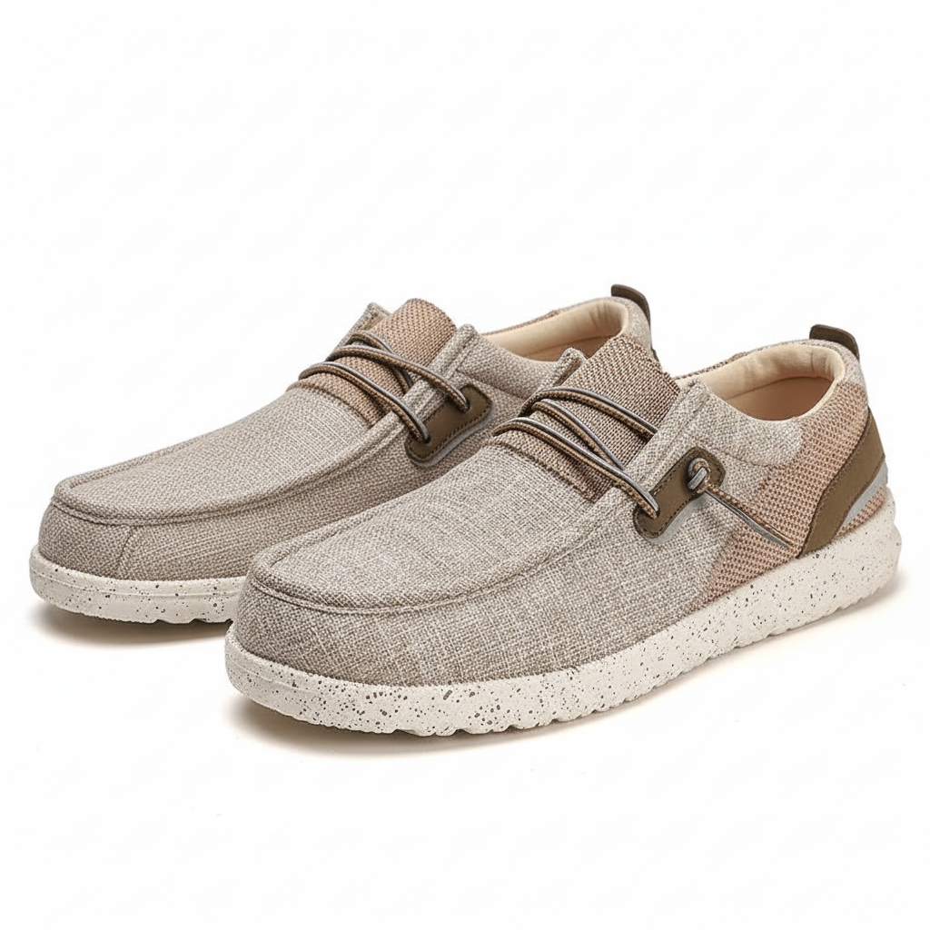 Patterned Casual Loafer Shoes