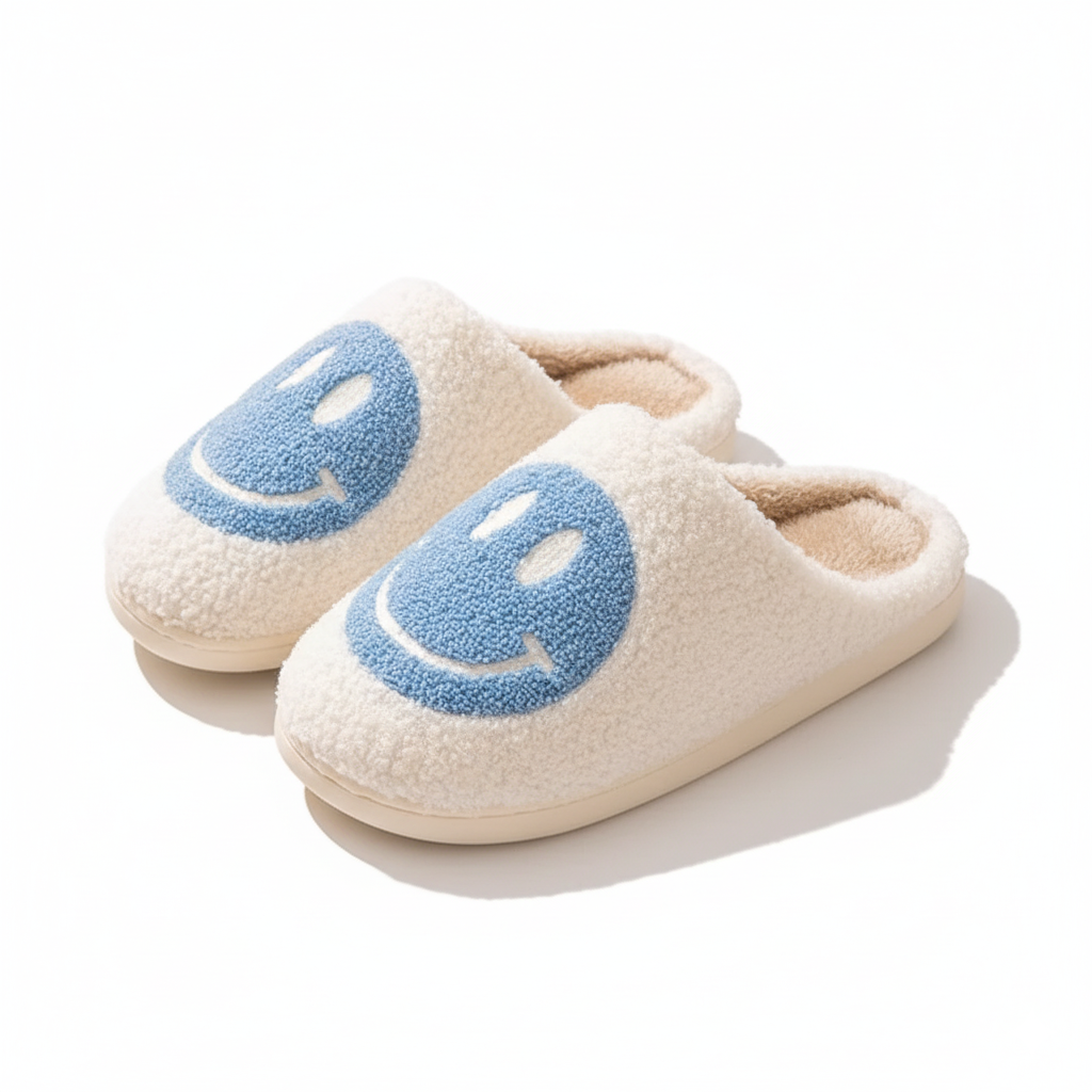 Cozy Smile Slippers For Indoor And Outdoor