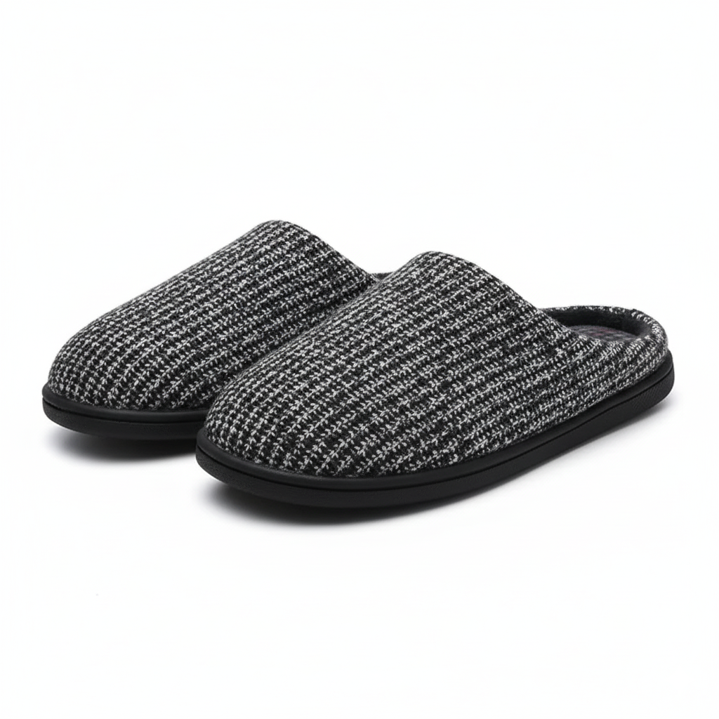 Memory Foam Indoor Scuff Slippers – Soft Support With Easy Slip On Fit