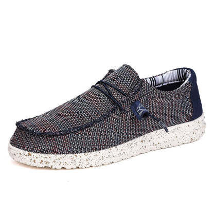 Patterned Casual Loafer Shoes