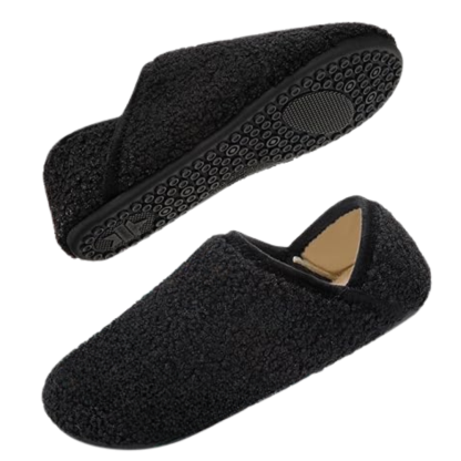 Warm House Slippers Socks With Soft Fleece Lining