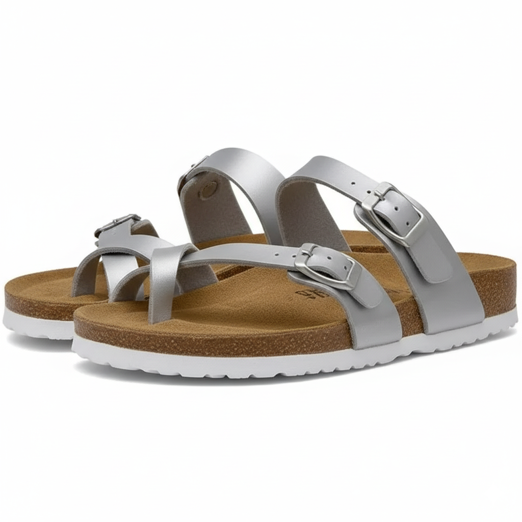 Flat Heel Strap Sandals