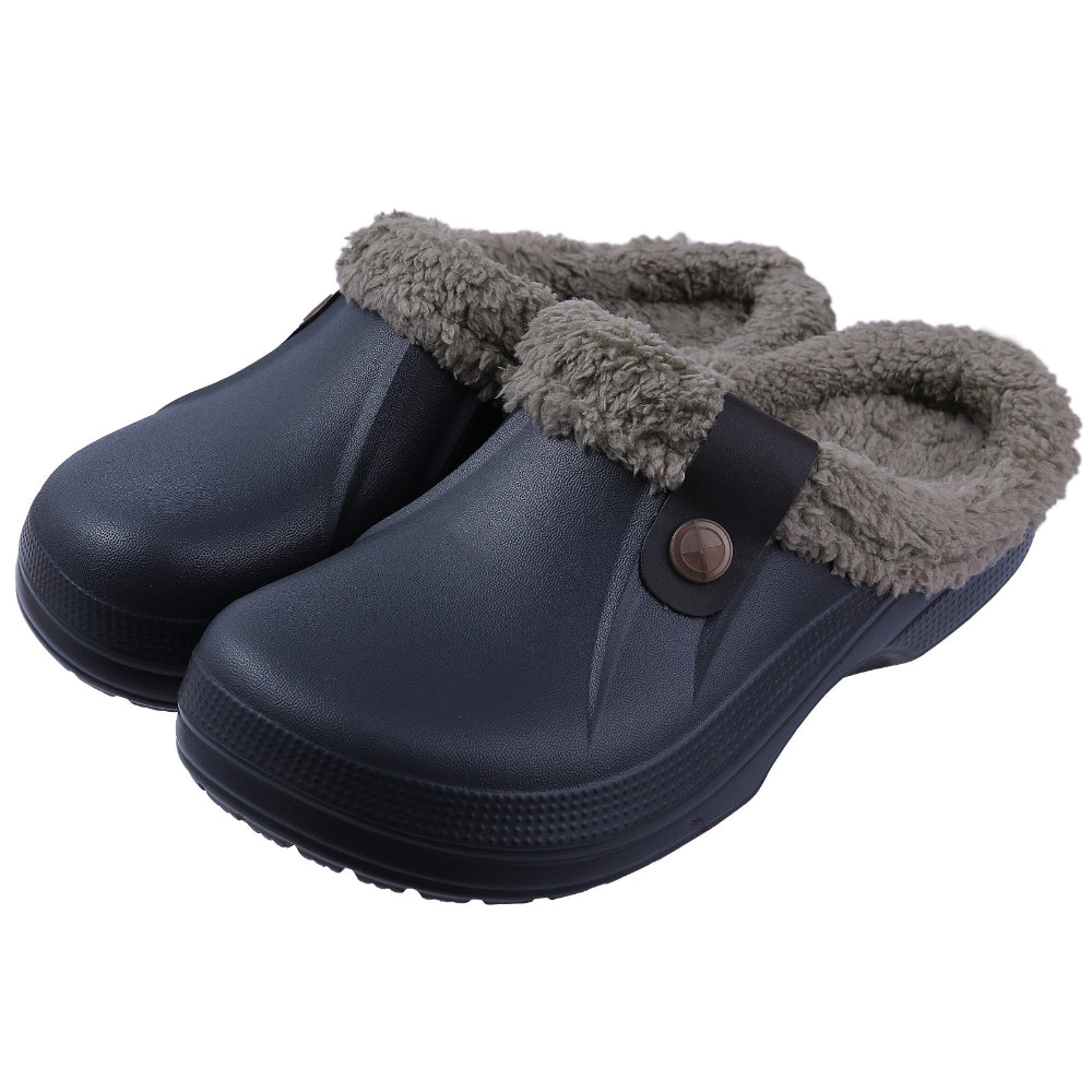 Warm Plush Slippers Clogs