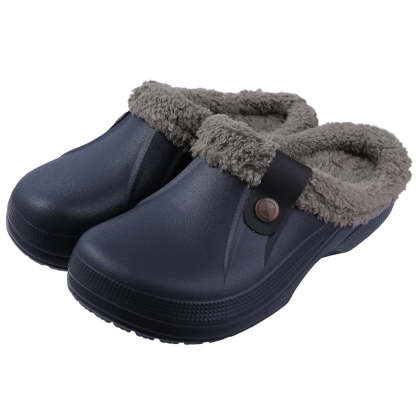 Warm Plush Slippers Clogs
