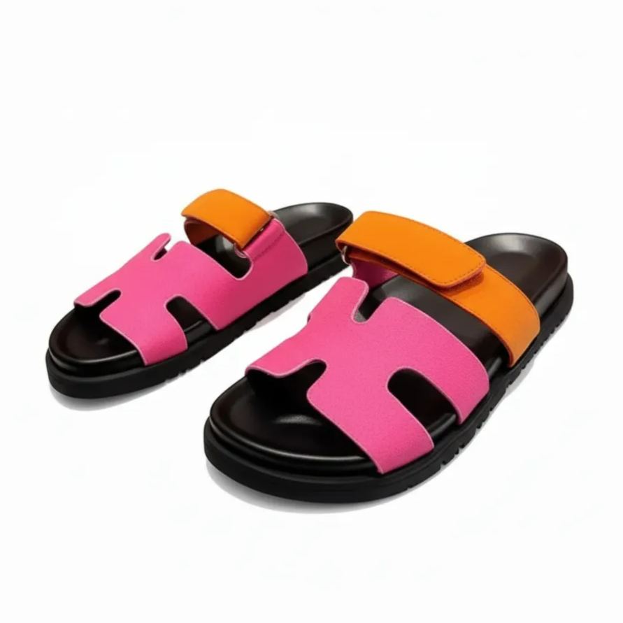 Contemporary Dual Color Sandals For Men
