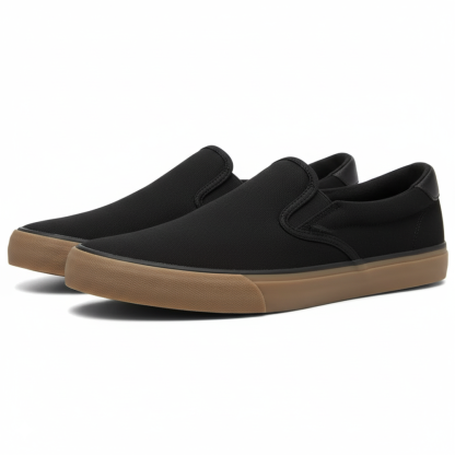 Casual Slip On Sneakers – Two-tone Sole Everyday Style