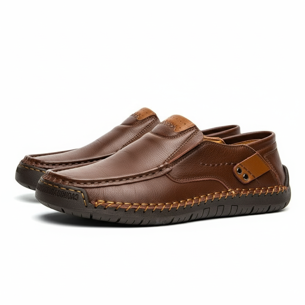 Men's Comfortable And Breathable Leather Shoes
