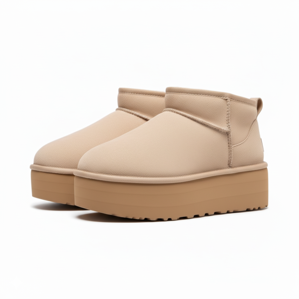 Classic Mini Suede Platform Boots